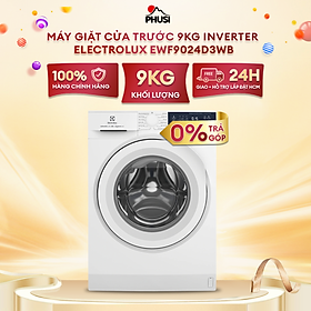 Mua Máy giặt cửa trước Electrolux 9kg UltimateCare 300 - EWF9024D3WB - Giặt hiệu quả nhiều loại vải khác nhau  diệt 99.9% vi khuẩn  tiết kiệm điện hơn 50%  Hàng chính hãng 