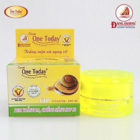 ONE TODAY - KEM TRẮNG DA, CHỐNG NẮNG SPF50 CAO CẤP (VIP) - 15g