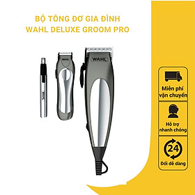 Bộ tông đơ cắt tóc gia đình WAHL DELUXE GROOM PRO 