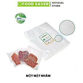 Mua Túi hút chân không thực phẩm túi một mặt nhám  sần rộng 25 cm dài 35 cm cho mọi máy hút chân không Bộ 50 Túi