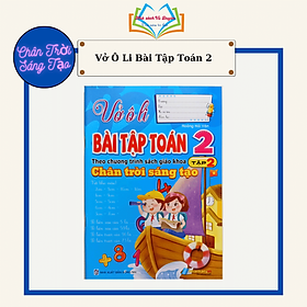 Sách - Vở ô li bài tập toán lớp 2 - Theo chương trình sách giáo khoa chân trời sáng tạo