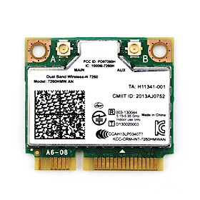 Mua Card wifi tích hợp bluetooth cho laptop Dual Band Wireless-N 7260 300Mbps - PK07