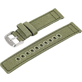 Dây đồng hồ chốt thông minh chất liệu vải dù hai lớp Canvas vintage cho đồng hồ nam, smart watch, đồng hồ thời trang SNK, SKX007, SNZG15, SNZG09, SRPE, SRPD, Cal.7s36 , Galaxy watch , GT2, Garmin