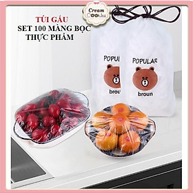 Mua Màng bọc thực phẩm co giãn tái sử dụng có chun bọc đồ ăn rất nhanh khắc phục nhược điểm của các màng bọc PE khác