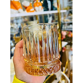 Mua Bộ 6 cốc thủy tinh uống nước hoặc rượu tây màu vàng Gold sang trọng