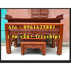 Mua Án Gian Thờ Gỗ Mít Nam Phi Mẫu Như Ý
