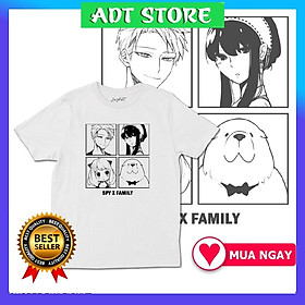 Áo thun Anime SPY X FAMILY Manga unisex nam nữ độc đẹp cực HOT giá rẻ