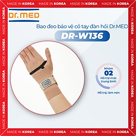 Bao đeo bảo vệ cổ tay đàn hồi Dr.MED DR-W136