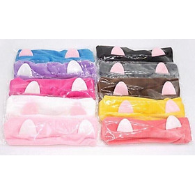 Băng Đô Turban Tai Mèo 3D Dễ Thương BD11