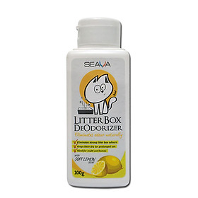 Bột Litter Box Deodorizer 100g khử mùi tăng vón cho cát vệ sinh mèo