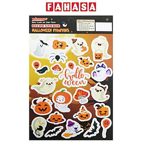Sticker Kim Tuyến Halloween - Teenage KT-03 - Orange Halloween