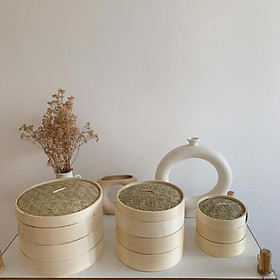 Mua Xửng hấp tre 3 tầng