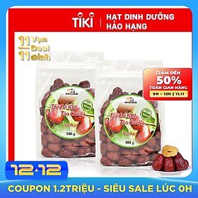 Combo 2 Túi Táo Đỏ Khô Tân Cương Smile Nuts 500g