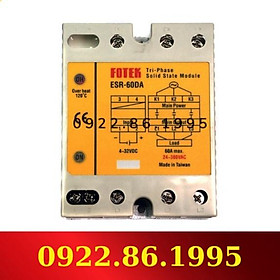 Bộ Bán Dẫn 3 Pha Fotek ESR-60DA hàng mới