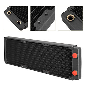 Copper Computer PC Water Cooling Radiator Cooler Tool For CPU GPU Heatsink 360mm