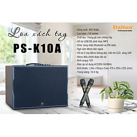 Mua Loa xách tay DALTON PS-K10A - Hàng chính hãng