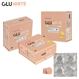 Viên Sủi Gluwhite Trắng Da (Combo 3 - Hộp 5 Vỉ x 4 Viên)