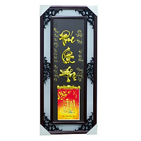  Lịch gỗ phù điêu Phúc Lộc Thọ 2LB-PLTR