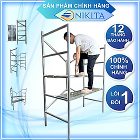 Mua  NEW  Giàn giáo di động 2 mâm đứng MD180  chắc chắn  dùng cho công trình  có thể ghép nối tăng chiều cao  chính hãng Nikita