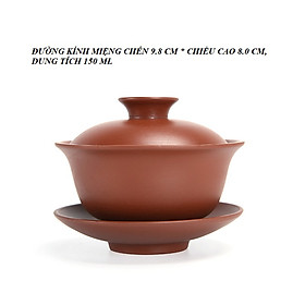 Chén Khải Pha Trà Bằng Chất Liệu Gốm Tử Sa Dung Tích 150 ml