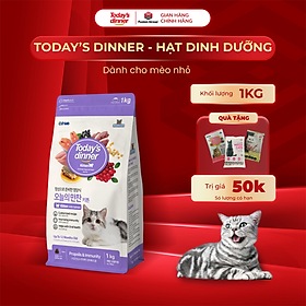 Thức ăn hạt cho mèo nhỏ