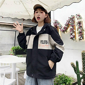 Áo Khoác kaki in chữ PELOTB unisex nam nữ áo phong cách hàn quốc Form chuẩn – ST30 - babitrendy