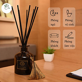 Mua Tinh Dầu Nước Hoa Thơm Phòng Thiên Nhiên Que Gỗ Tự Khuếch Tán Đen Huyền Thoại Chai 50ml