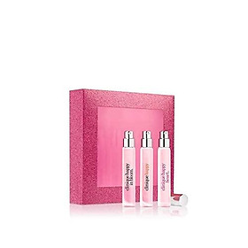 Clinique "A Little Happiness" set of 3 Perfumes: Happy, Happy at Heart & Happy in Bloom. Travel Size