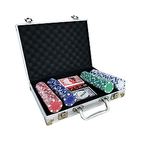 Bộ 500 Thẻ Bài Chơi Poker Chip Không Số ( Phỉnh Poker ) Hàng Cao Cấp