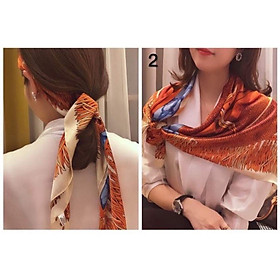 KHĂN CHOÀNG CỔ THANH LỊCH QUẤN ĐA NĂNG SIZE 90x90cm - Khăn turban