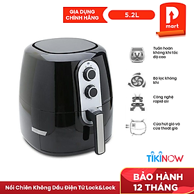 Nồi Chiên Không Dầu Lock&Lock EJF151 (5.2L) - Hàng Chính Hãng