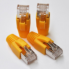Mua Bộ Hạt Mạng Và Chụp Cat6a/ Cat6 Chỗng Nhiễu Có Đuôi