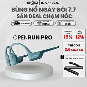 Mua Tai Nghe Bluetooth Thể Thao Truyền Âm Thanh Qua Xương SHOKZ OPENRUN PRO S810 - Hàng chính hãng - Sạc nhanh Thời lượng Pin 10 tiếng - Kháng nước IP55
