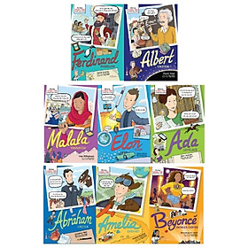 ComBo: Bộ Những Nhân Vật Truyền Cảm Hứng - Dành Cho Bé Từ 06 Tuổi - 12 Tuổi ( Bộ 8 Cuốn)