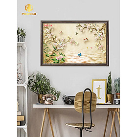 Tranh kính Hoa ngọc D601 01 (được chọn mẫu)