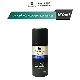 Hình ảnh Xịt khử mùi Romano VIP VISION 150ml