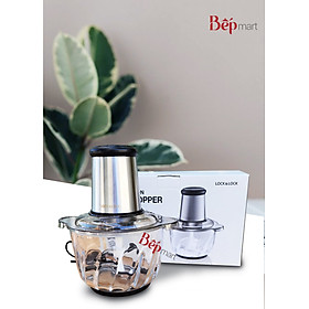 Mua Máy xay thịt locknlock Meat Chopper EJM186SLV (2.4L) - 4 lưỡi dao  2 tốc độ xay - Hàng chính hãng