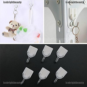 Mua Set 6 Móc Treo Đồ Gắn Tường Bằng Nhựa Tiện Dụng Cho Phòng Tắm