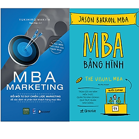 Combo Cẩm Nang Marketing Cho Mọi Người: MBA Marketing+MBA Bằng Hình - The Usual MBA