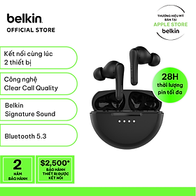 Tai nghe Bluetooth không dây Belkin SoundForm Rhythm - Hàng chính hãng