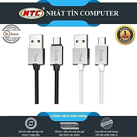 Mua Cáp sạc nhanh và truyền dữ liệu cổng microUSB dành cho Hoco U49 Refined steel QC3.0 dài 1.2M Max 2.4A - Hàng Chính Hãng