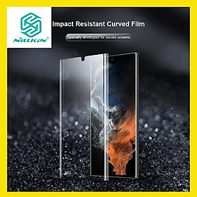 Mua Combo 2 Tấm Dán kính Cường Lực Mềm Dành Cho Samsung S22 Ultra Chính Hãng Nillkin Độ Cứng 9H  Cảm biến Vân Tay Siêu Âm  Siêu Nhạy - Hàng Chính Hãng