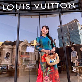 Túi lục bình quay mây