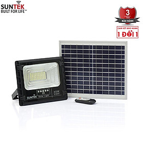 Mua Đèn Pha Năng Lượng Mặt Trời SUNTEK LED Solar Light JD-8840 40W - Hàng Chính Hãng