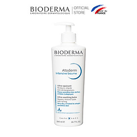 Kem dưỡng ẩm chuyên sâu cho da rất khô và viêm da cơ địa Bioderma Atoderm Intensive Baume - 500ml