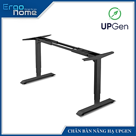 Bàn làm việc nâng hạ chiều cao UPGen thiết kế thông minh điều chỉnh 62-130cm, tải trọng 100kg, 2 động cơ nâng hạ mạnh mẽ, 4 vị trí nhớ, chống ồn, chống va chạm