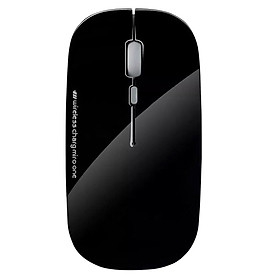Ultra-thin 2.4G Wireless Mouse with Rechargeable Battery for Laptop PC