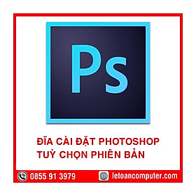 Mua Đĩa Cài Đặt Phần Mềm Photoshop Tuỳ Chọn Phiên Bản
