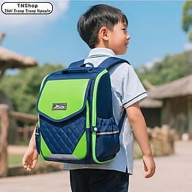 Balo Chống Gù Học Sinh Xbags XB3108 - Balo Học Sinh Tiểu Học, Siêu Bền, Trọng Lượng Nhẹ, Nhiều Ngăn Đựng Tiện Lợi