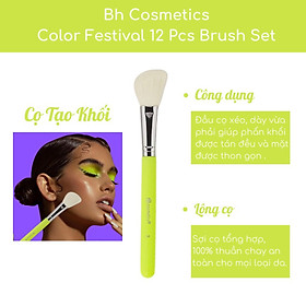 Cọ Khối Hoặc Má Hồng BH COSMETICS Color Festival Angled Blush Brush 03